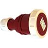 ELECTRALINE Presa industriale 4P 16A 380V rossa IP67 - 80852