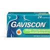 Reckitt Benckiser Gaviscon 250MG+133,5MG 24 Compresse Masticabili Gusto Menta