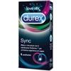 Durex Reckitt Benckiser Durex Sync 6 Preservativi Stimolanti