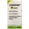 Santen Lecrosine 40mg/ml Collirio 10 ml