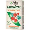 Arkovital Vitamine C+D3 Integratore per il benessere immunitario 20 Compresse gusto Frutti Rossi