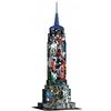 Ravensburger Italy- Marvel Other Puzzle 3D Empire State Building Avengers, 12517 3
