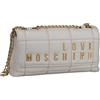 Love Moschino JC4260PP0GKB0, Borsa a Spalla, Donna, Bianco, Taglia unica