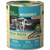 Real Nature Wilderness Dog Lattina 800G ARINGA CON SALMONE E ANATRA