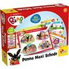 Liscianigiochi Bing Penna Maxi Schede, Multicolore, 100422