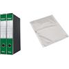 Esselte 8 Registratori G82 Oxford Verde, F.to Protocollo, Dorso 5 cm + 50 Buste Deluxe