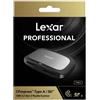 Lexar Professional Dual-Slot USB 3.2 Type-C Card Reader CFexpress A SD