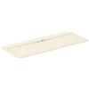 Ideal Standard - Ultra Flat S i.life, Piatto doccia rettangolare 170x70 in resina, Piletta di scarico lato lungo, Finitura opaca effetto pietra, Sabbia