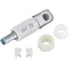 Ideal Standard - Multi Suites, Set frizione in acciaio per cerniera per copriwater, Accessorio di ricambio per sedile originale, EV26667, Neutro