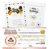 KAÏDENSÏ Idea Regalo Compleanno Originale 50 Anni - Biglietto Auguri Assegno Della 50 Enne - Maxi Biglietti d'Auguri Originali - Idee Regali Donna Originali - Gadget Scherzi Biglietti Divertenti per Lei