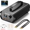 SeeSii Condensatore Saldatore a Punti, Saldatore a Punti Portatile con 3000F Condensatore, Spot Welder con Regolabile 120 Ingranaggi Supporto 0,1-0,3 mm Striscia di Nichel