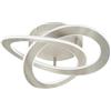 Eglo lampada da soffitto a LED Rolimare, luce da soffitto con anelli
