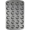 PME CSB111 Teglia Antiaderente, Carbonio, Grigio, 24 Muffin Piccoli