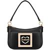 Love Moschino JC4306PP0GKV0, Borsa a Mano, Donna, Nero, Taglia unica