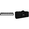 Yamaha Digital Keyboard PSR-F52, Tastiera Digitale Compatta per Principianti con 61 Tasti, 144 Voci Strumentali e 158 Stili di Accompagnamento & TIGER 61 Borsa per Tastiera, Tasti con Cinghie