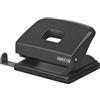 Centra Esselte Centra HP20, Perforatore a 2 fori per casa e ufficio pratica e robusta, Fora fino a 20 fogli, Bucatrice da tavolo e scrivania con cassetto di raccolta inferiore, Nero, 623675