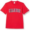 Champion Rochester 1919 Bookstore Crewneck S-S T-Shirt, Rosso (Red), XL Uomo