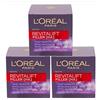 L'OREAL PARIS L'Oréal Paris Revitalift Filler Anti-Rughe Crema Viso Trattamento Rivolumizzante Rassodante Rimpolpante Tonificante Formula con Acido Ialuronico Puro Concentrato Texture Delicata - 3 Barattoli da 50ml