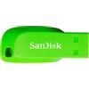 SanDisk SDCZ50C-064G-B35GE 64 GB Cruzer Blade USB 2.0 Flash Drive - Electric Green