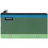 LEITZ Urban Chic, Astuccio a due Tasche, Fori per l'Inserimento nei Raccoglitori ad Anelli o Meccanismi a Leva, Verde chiaro, 20,5 x 11,5 cm