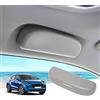 GAFAT FO-rd Puma MK2 ST Line X 2020-2024 2025 Porta Occhiali da Sole per Auto, Puma 2023 Custodia per Occhiali da Sole, Compatibile con Accessori Ford Puma (Grigio)
