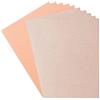 Vaessen Creative Carta e Cartoncino Glitterati Florence - Supporti colorati A4 per Creazione di Biglietti - Champagne/Sorbet - 10 Fogli - Carta colorata Scrapbooking, Biglietti e Lavori con Carta - 250/216 g/m²