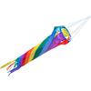 CIM Sacca a vento - Windturbine 60 RAINBOW - Impermeabile e resistente ai raggi UV - Ø12cm, Lunghezza: 60cm - incl. clip girevoli con cuscinetti a sfere