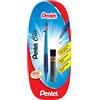Pentel Clic PD345T-Portamine 0,5 mm, guidamina fisso da 4 mm, colore: blu