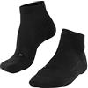 FALKE GO2 Short W Sso cotone filo funzionale antivesciche 1 paio, Calzini da golf Donna, Nero Black 3000, 39-40