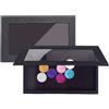 Agatige Palette di ombretti vuota, vassoi magnetici professionali per il trucco fai da te per ombretto, rossetto, evidenziatore, fard, polvere, 20,5 x 12,4 cm