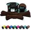 EdcX 2 mm Nylon Paracord 275 (15, 30, 50 And 100 m)- 100% Nylon Rope, 3-Strand Cord, Nylon Cord 2 mm in Many Colours (Sofit Pink, 15 m)