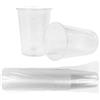 HEKU 30430 50 Bicchiere in plastica, trasparente, 0.4 l