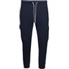 Champion Legacy Authentic Pants Powerblend Terry Rib Cuff Cargo Pantaloni da Tuta, Blu Marino, XS Uomo