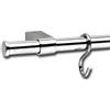 Unbekannt Grimme Reling Set tubo, lunghezza 596 mm, in acciaio inox effetto, 1 pezzi, 103307574