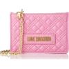 Love Moschino JC4317PP0FLA0, Borsa a Spalla, Donna, Rosa, Taglia unica