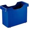 Leitz Esselte Leitz 19080035 Uni-Box plus - Archivio per cartelle sospese A4, in polistirolo, colore: Blu