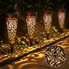 Bonsery Outdoor Solar Lights, 4pcs LED Solar Garden Light IP65 impermeabile, illuminazione solare del giardino Wayside Lighting Balcone Terrazza Prato Decorazione