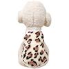 Generic Inverno per Vestiti Autunnali Leopard Pet Pet Print e Dog Nuovo Prodotto Busto Pet Supplies Maglione Cani Taglia Grande (Brown, S)