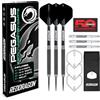 RED DRAGON Pegasus Freccette Steel Tungsteno 21g con Alette Freccetta Bianco, Gambi Freccette Bianco