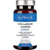 NUTRALIE COLLAGENE MARINO Idrolizzato + Acido Ialuronico + Q10 - Integratore Pelle e Articolazioni - Zinco, CoQ10, Vitamine C E B12 e Licopene - 60 Capsule Nutralie