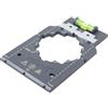 wolfcraft Dima di marcatura e allineamento I 5975000 I Per l'installazione rapida e corretta di inserti per prese e interruttori nel cartongesso