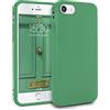 MyGadget Cover per Apple iPhone SE 2022/2020 / 7/8 - Custodia Protettiva in Silicone Morbido - Case TPU Flessibile - Ultra Protezione Antiurto - Verde Smeraldo