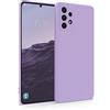 MyGadget Cover per Samsung Galaxy A52 4G | 5G | A52s 5G - Custodia Protettiva in Silicone Morbido - Case TPU Flessibile - Ultra Protezione Antiurto & Antiscivolo Violetta