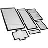 DEMCiflex Filtro antipolvere Demciflex Set per Fractal Design R5 nero/nero