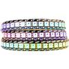 BTF-LIGHTING WS2815 (WS2812B aggiornato) 1m 144 pixel RGB indirizzabili individualmente luce pixel a doppio segnale a LED 5050 SMD colore dei sogni magici IP65 impermeabile nero PCB DC12V