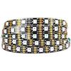 BTF-LIGHTING WS2815 (WS2812B aggiornato) 5m 60pixels/m RGB indirizzabili individualmente luce pixel a doppio segnale a LED 5050 SMD colore dei sogni magici IP30 Non impermeabile nero PCB DC12V