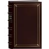 Pioneer Photo Albums Pioneer Photo 204-pocket Ring Bound Album portafoto per Stampe 4 da 15,2 cm, Bordeaux Pelle trattata con Dettagli Dorati di