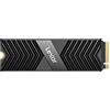 Lexar Professional NM800 PRO con dissipatore di calore SSD 2TB, M.2 2280 PCIe Gen4x4 NVMe 1.4 SSD interno, Fino a 7500 MB/s in Lettura, 6500 MB/s in Scrittura, per PS5, Giocatore (LNM800P002T-RN8NG)