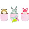 Sizzix Thinlits Die Set 10PK Pocket Pals di Olivia Rose, 665813