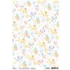 Carta di Riso Balloon Bouquets A4